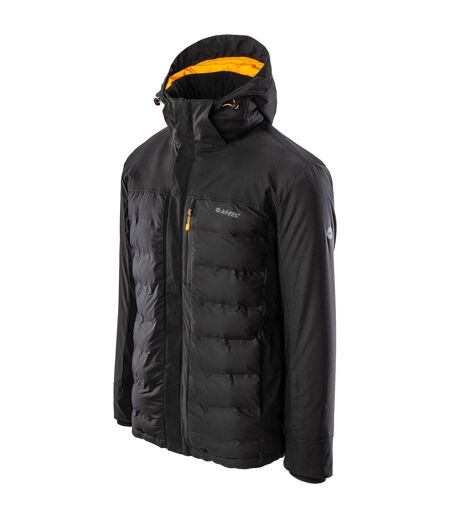Veste D'hiver Helmir Homme Noir Jaune Orangé Vif Hi-Tec