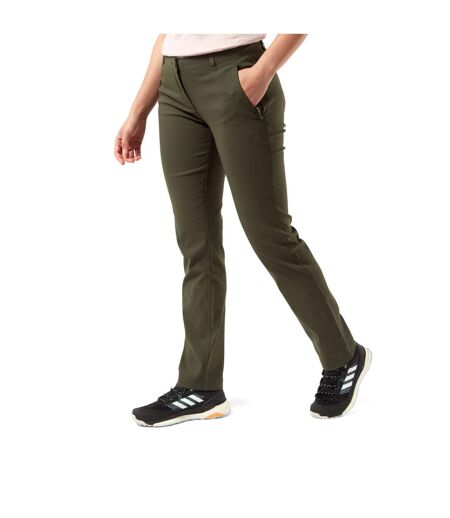 Pantalon Kiwi Pro Femme Vert Kaki Craghoppers