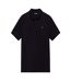 Mens Regular Polo Shirt Black Napapijri-2