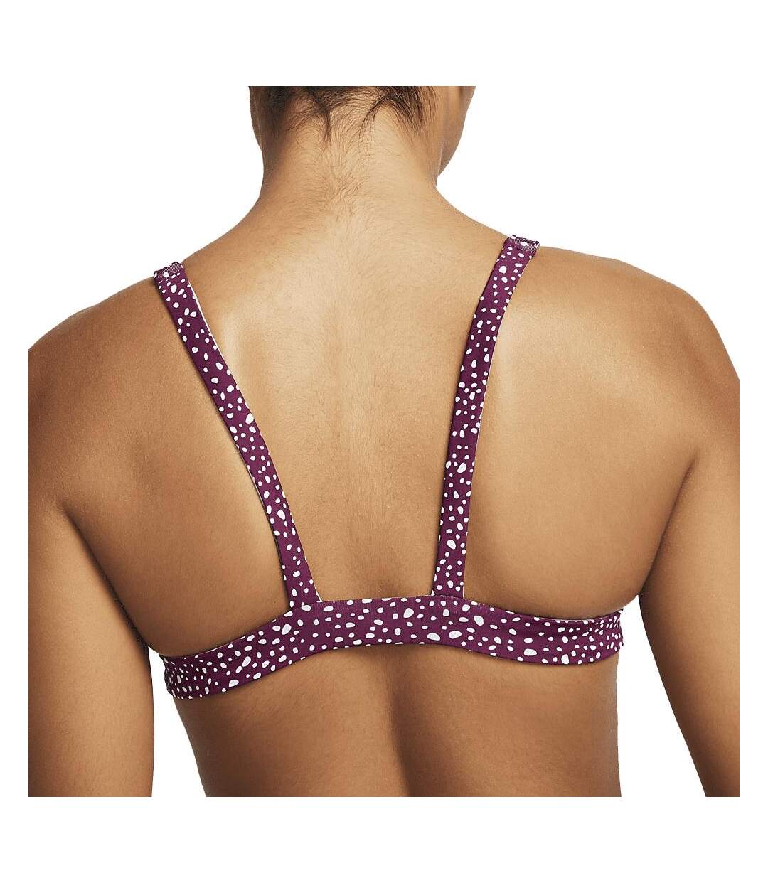 Haut de maillot de bain Violet Femme Nike Reversible Bralette - L-2