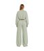 Womens/ladies Fleece Barrel Joggers Sage I Saw It First-4
