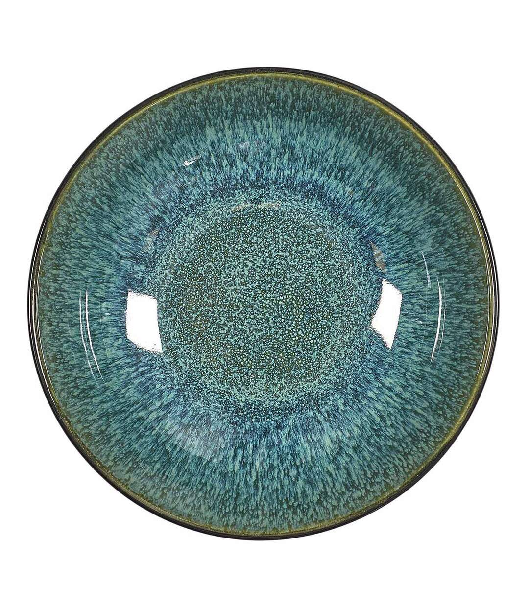 Lot de 6 Assiettes à Soupe Elia 18cm Vert-1