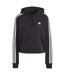 Sweat À Capuche Essentials Femme Noir Adidas-2