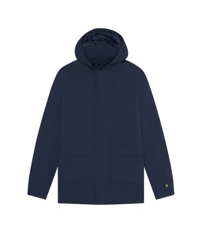 Mens wadded parka muddy navy Lyle & Scott