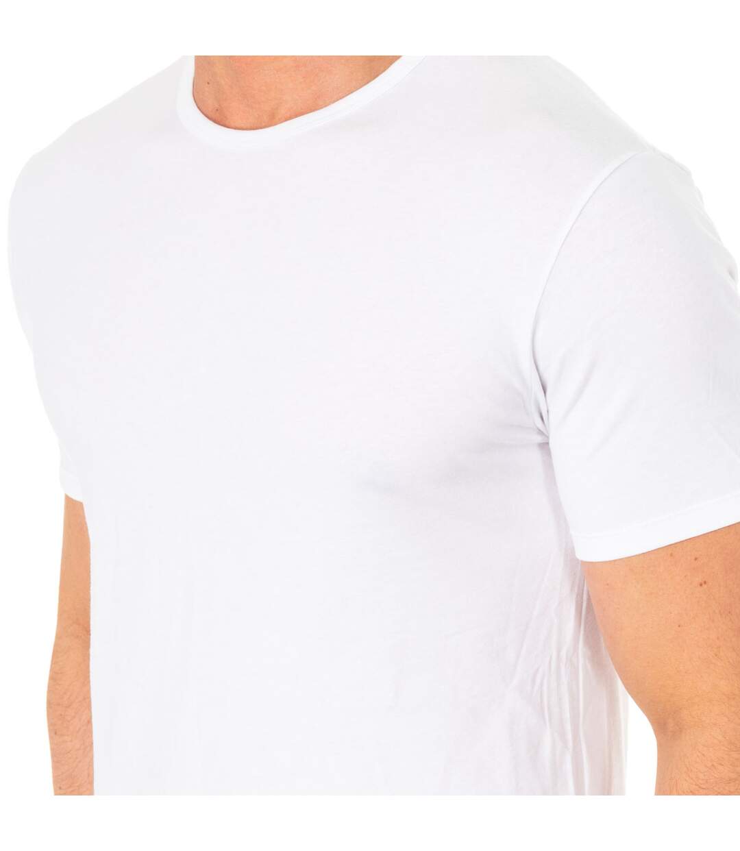 Men's short-sleeved round neck T-shirt A040W