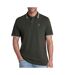 Polo kaki foncé homme g-star raw striped collar-1