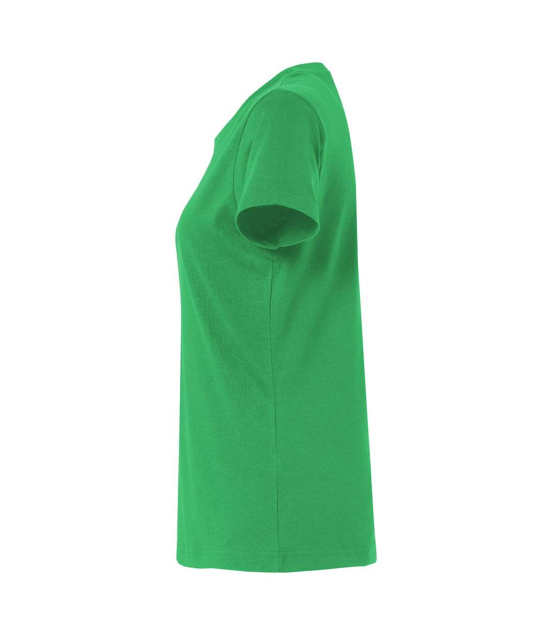 T-shirt Femme Vert Pomme Clique-3