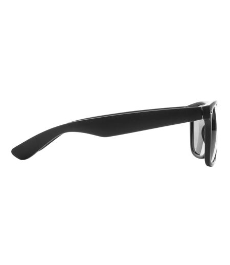 Unisex adult recycled pc plastic sunglasses one size black XD Collection