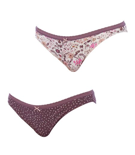 Pack of 2 Mini Cotton Panties 1031034 Women