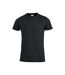 Mens Premium T-shirt Black Clique-1