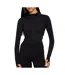 Veste de yoga noire femme soul studio basic-1