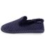 Isotoner Chaussons Charentaises femme soutien voûte plantaire, mémoire de forme, chaud et tendance à pois-3