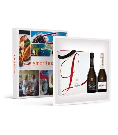 Coffret de 2 bouteilles d’exception de champagne Lanson - SMARTBOX - Coffret Cadeau Gastronomie