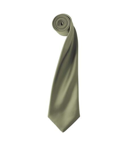 Cravate Colours Collection Taille Unique Olive Premier