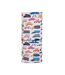 Childrens/kids Cars Snood One Size White Viking-1