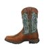 Bottes De Cowboy Lady Rebel Pro Femme Marron Vert Durango-3
