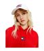 Sweat À Capuche Motif/style Badge Femme Rouge Cramoisi Tommy Jeans-4