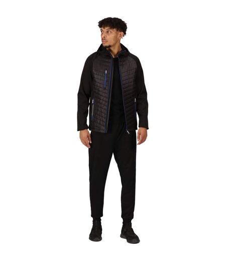 Doudoune Hybride Navigate Homme Noir Bleu Roi Regatta