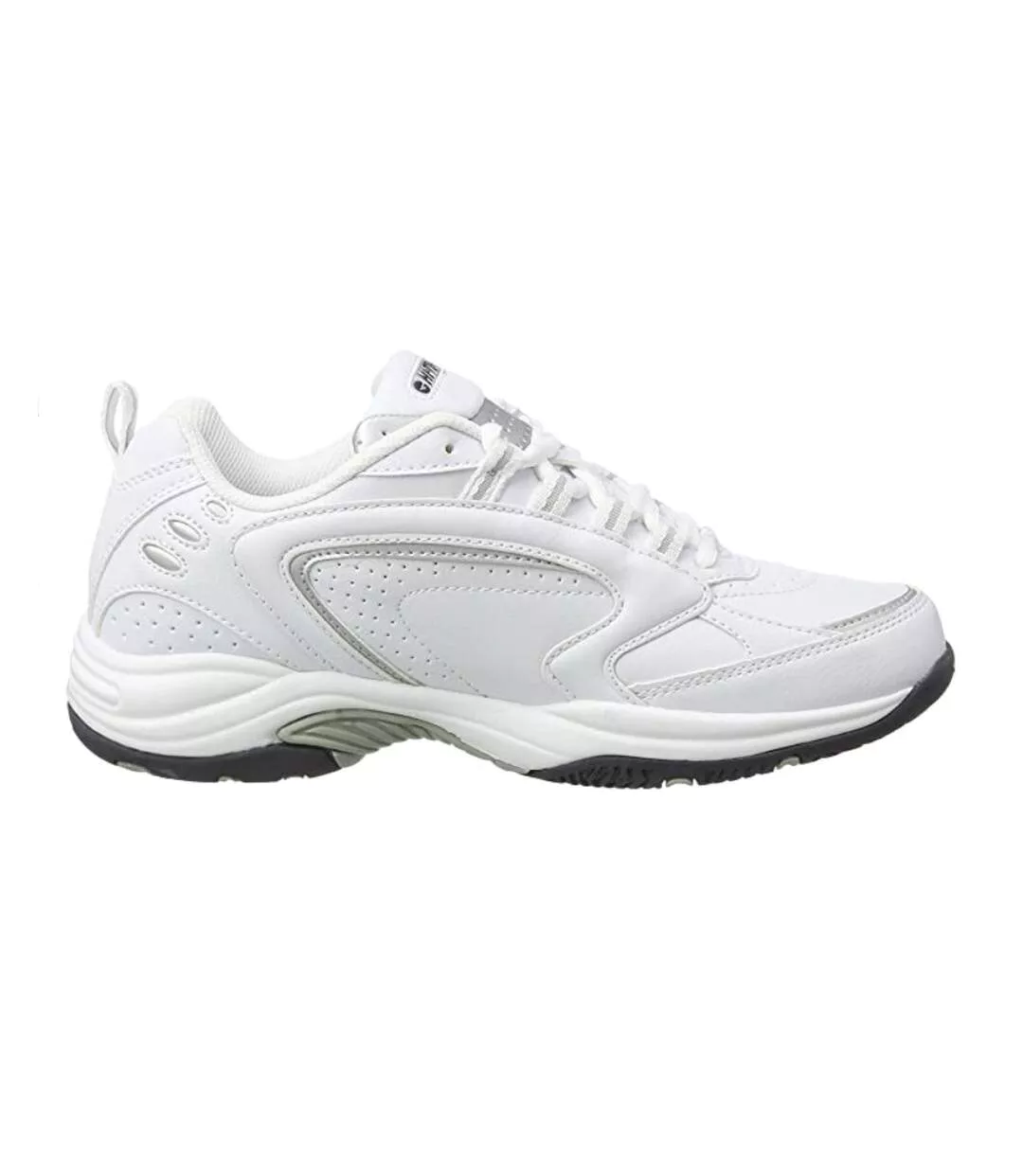 Baskets Hommes Blanc Bleu Marine Hi-Tec-1