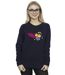 Disney - Sweat BIG HERO BAYMAX FRED FIRED UP - Femme (Bleu marine) - UTBI11766-2