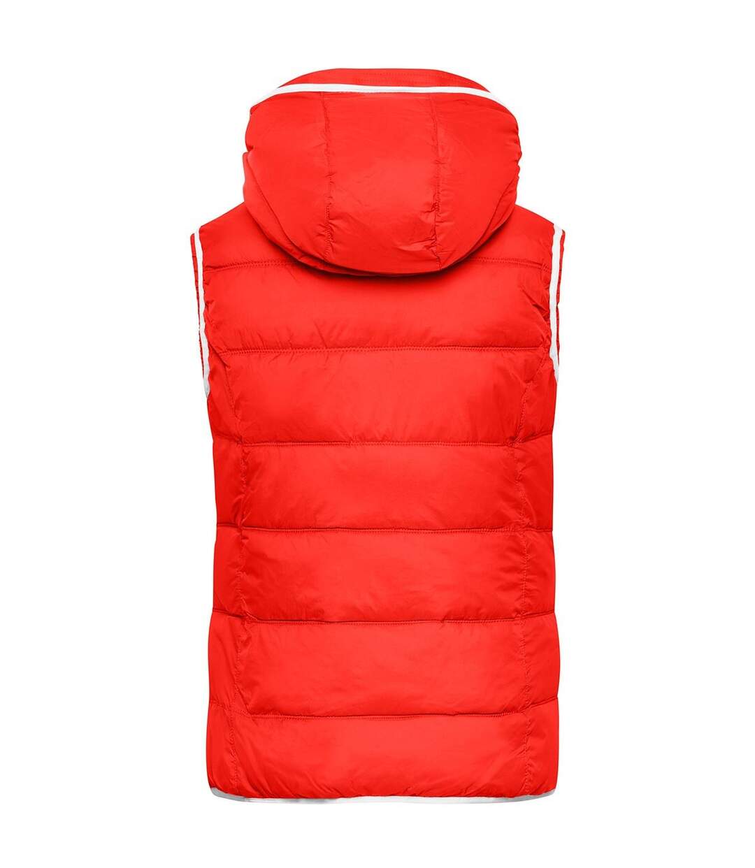 Veste Sans Manches Maritime Femme Rouge Blanc James And Nicholson-2