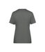 T-shirt Bio Workwear Femme Gris Foncé James And Nicholson-2