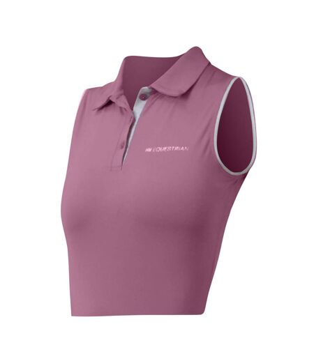 Hy Womens/Ladies Synergy Polo Shirt (Grape) - UTBZ4663