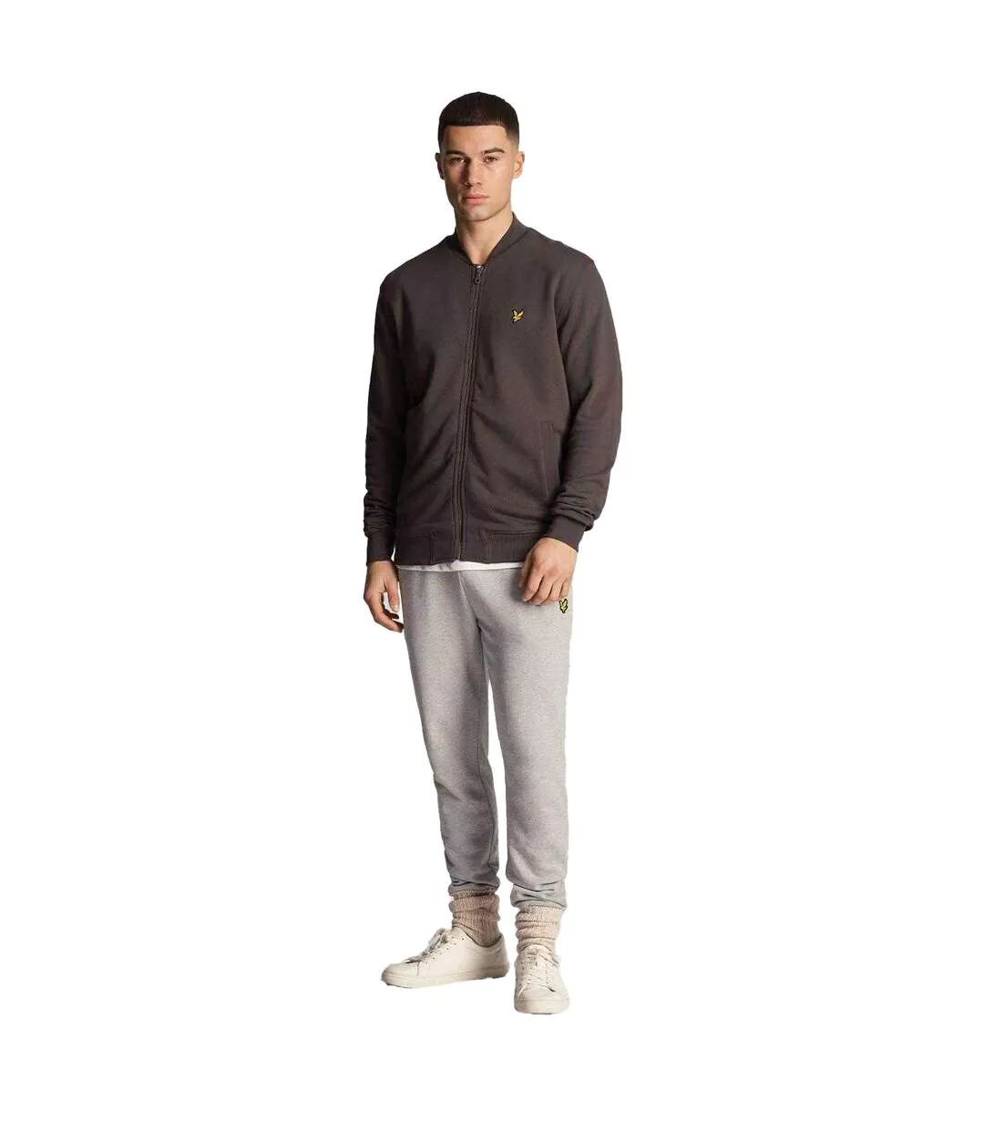 Blouson Aviateur Homme Anthracite Lyle & Scott-3