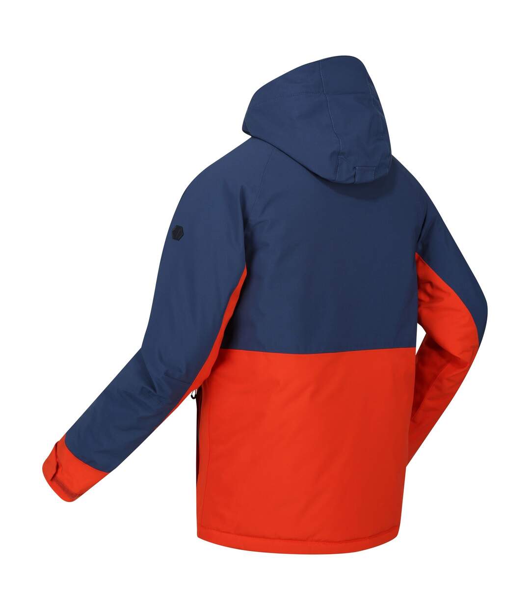 Doudoune imperméable highton homme bleu amiral / rouge orangé Regatta