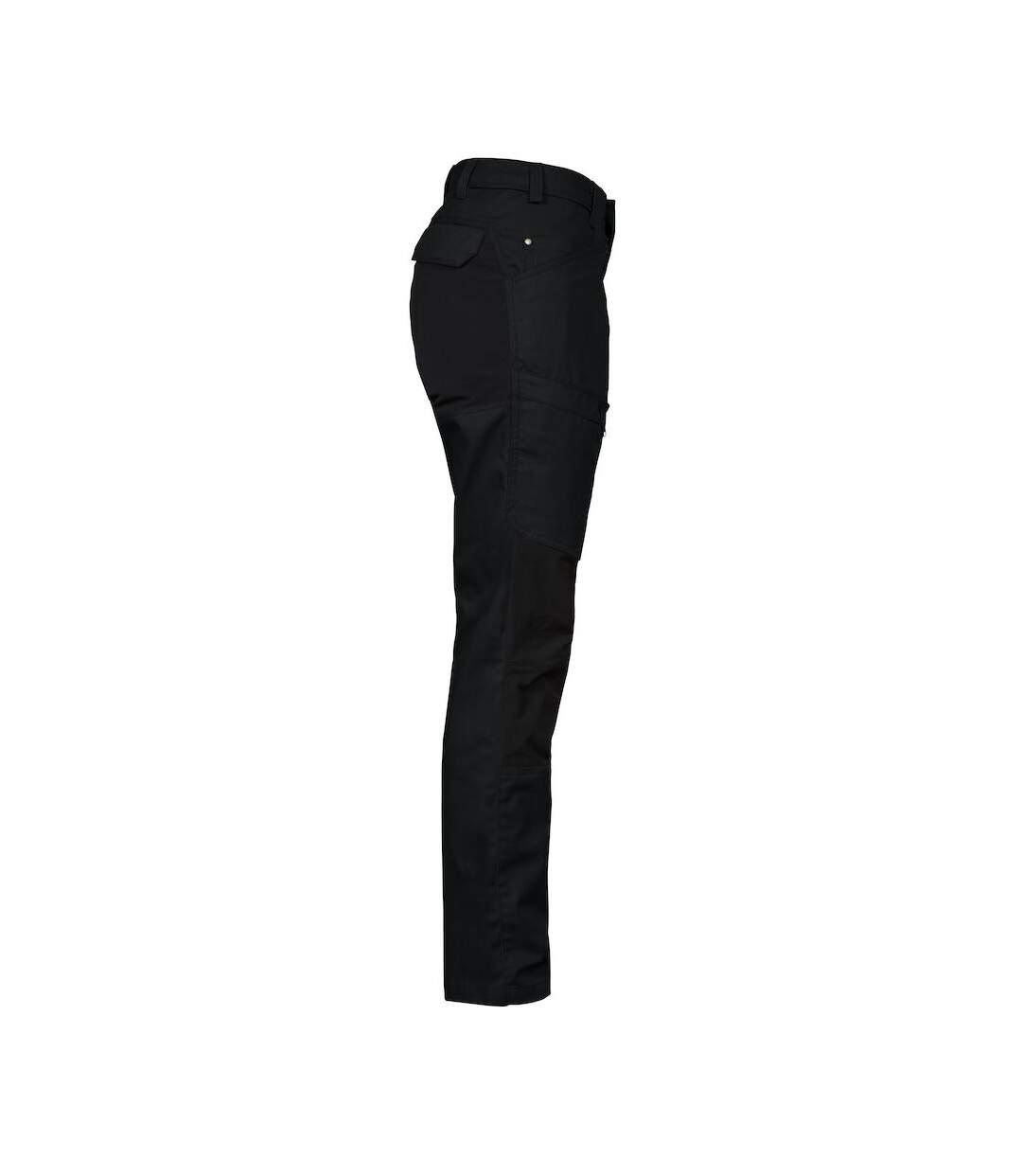 Womens/ladies Stretch Cargo Trousers Black Projob-4