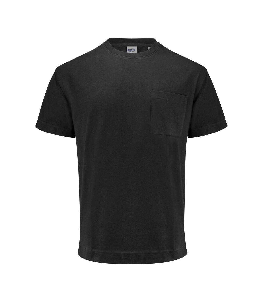 Unisex Adult Devons Pocket T-shirt Black James Harvest-1