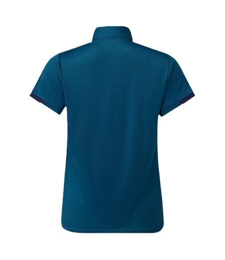 Polo Entraînement Motif/style Cricket D´angleterre Femme Bleu Violacé Castore