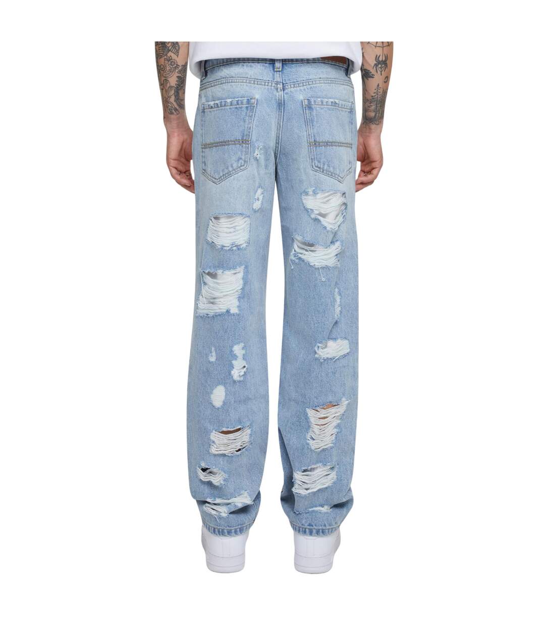 Jean Homme Bleu Clair Délavé Urban Classics-2