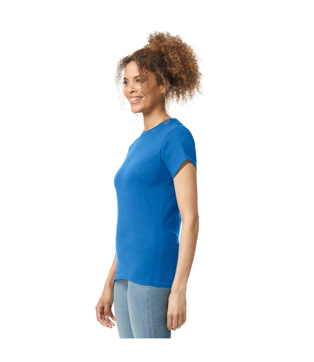 T-shirt Softstyle Femme Bleu Roi Gildan-3