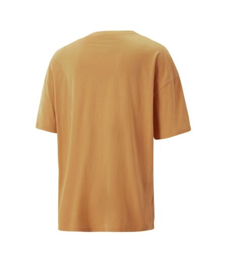T-shirt Orange Homme Puma Oversized