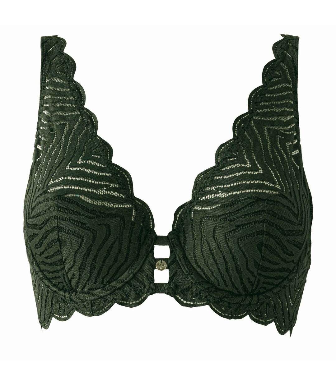 Soutien-gorge ampliforme coque moulée kaki Marianne