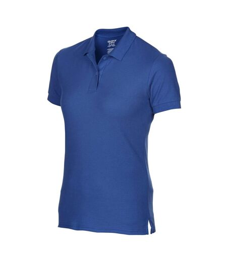 Gildan DryBlend Ladies Sport Double Pique Polo Shirt (Royal)