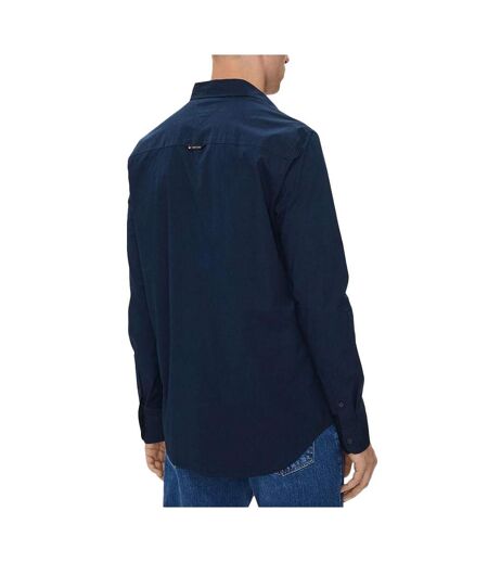 Chemise Marine Homme Tommy Hilfiger Entry Poplin - L