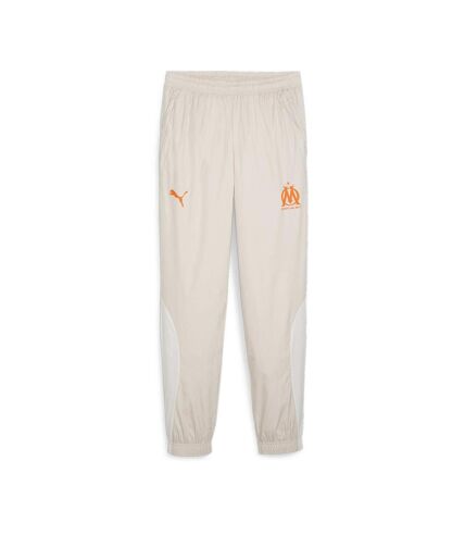 OM Pantalon d'entraînement Beige Homme Puma Prematch Woven - L