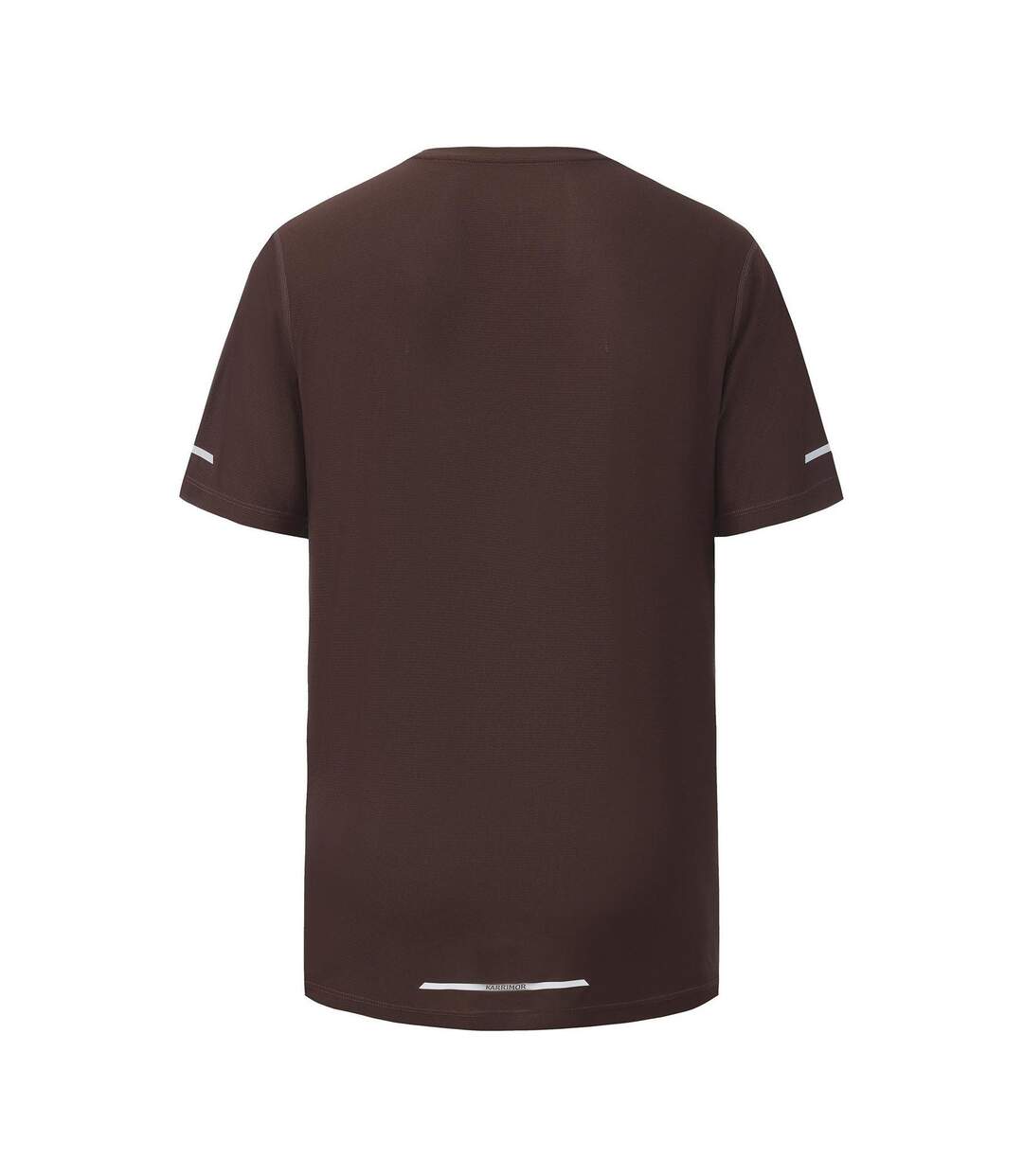 Mens Running T-shirt Chocolate Brown Karrimor-3