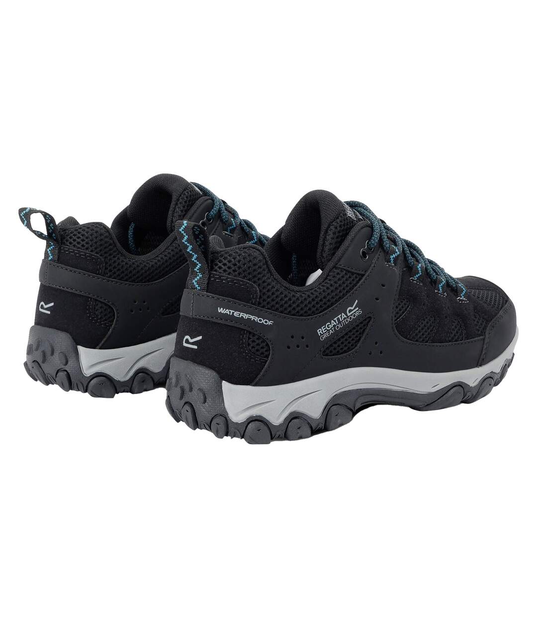 Chaussures De Marche Edgepoint Femme Noir Bleu Orage Regatta-2