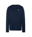 T-shirt marine homme schott brodedml - l-1