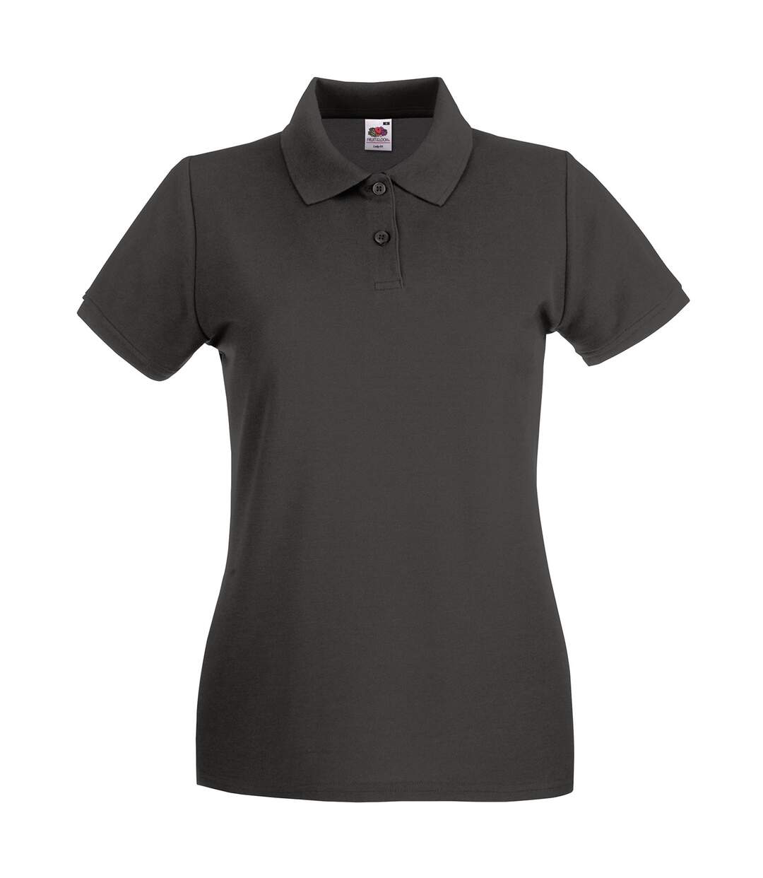 Polo premium femme bordeaux Fruit of the Loom