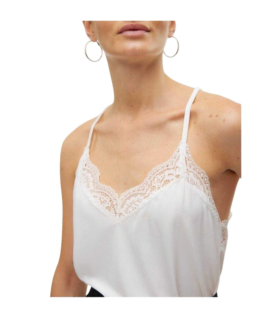 Débardeur Ana Femme Blanc Neige Vero Moda-4