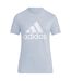T-shirt Essentials Femme Bleu Adidas-2
