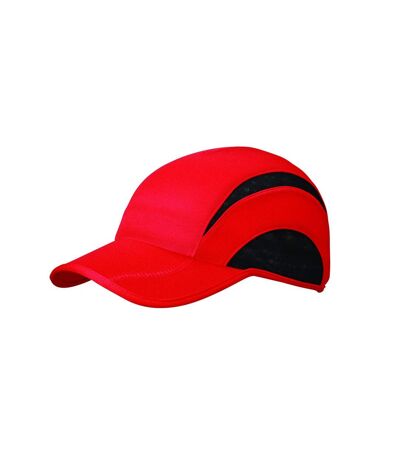Casquette adulte sport - running - MB6580 - rouge tomate