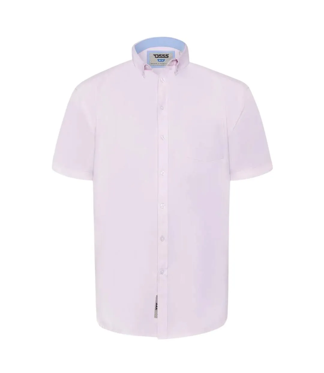 Chemise Manches Courtes James Homme Rose Duke-2