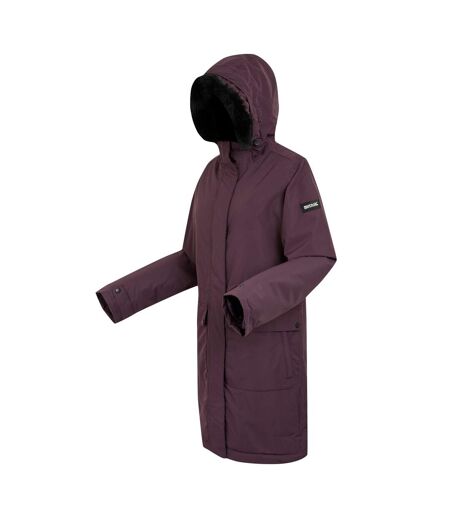 Parka sabinka femme prune sombre Regatta