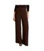 Pantalon marron femme morgan panou-1