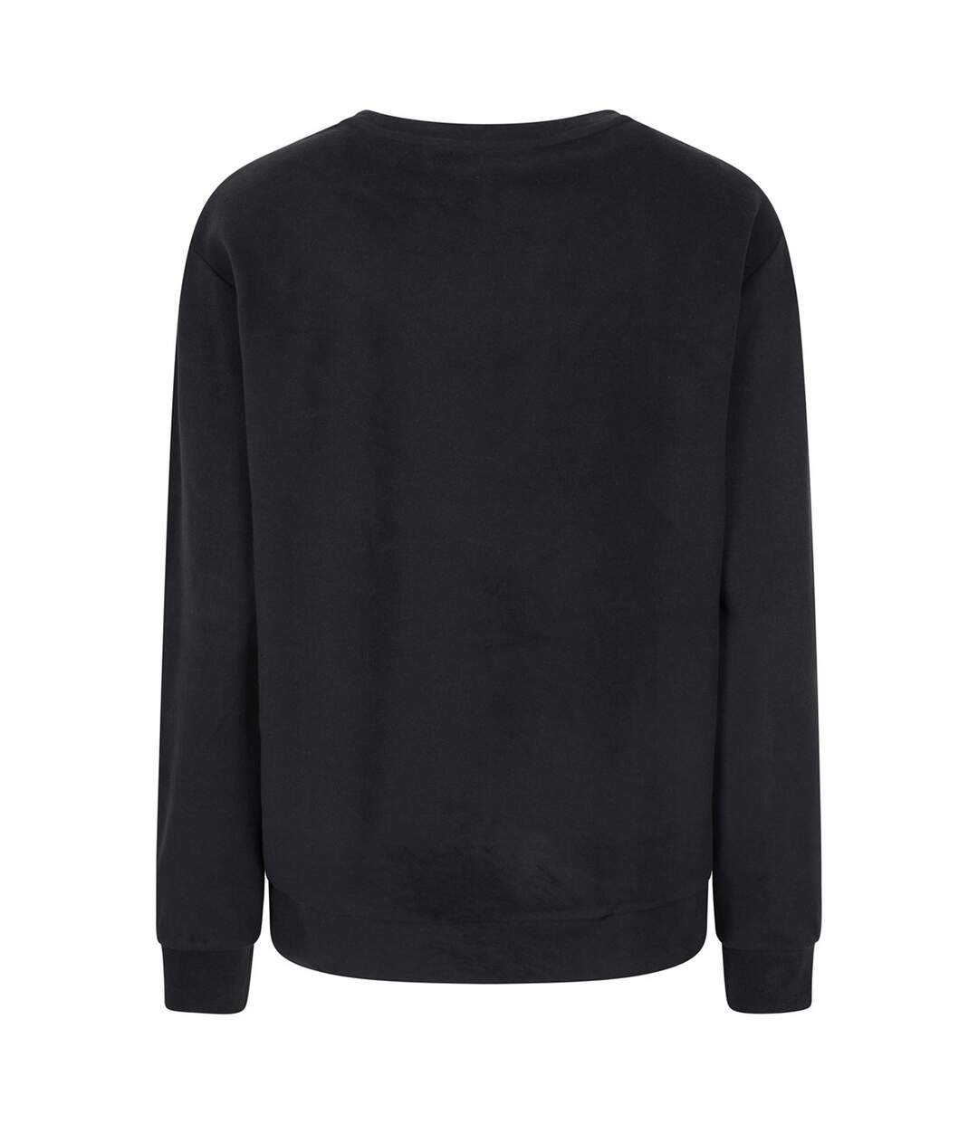 Womens/ladies Strath Melange Supersoft Sweatshirt Black Mountain Warehouse-3